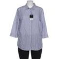 Peter Hahn Damen Bluse, blau, Gr. 46