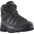 Wanderschuh SALOMON "QUEST ROVE Gore-Tex", Gr. 42, schwarz, Leder, Textil, Textil, sportlich, Schuhe, Wasserdicht