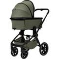 Kombi-Kinderwagen MOON "Resea+", grün (moss), Baby, Polyester, Kinderwagen, mit Sportsitz