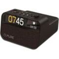 PURE Bluetooth-Lautsprecher "Moment Charge", schwarz (kaffeeschwarz), B:15,5cm H:11,5cm T:16cm, Lautsprecher