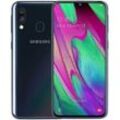 Galaxy A40 64GB - Schwarz - Ohne Vertrag - Dual-SIM