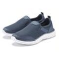 Sneaker AUTHENTIC LE JOGGER, Herren, Gr. 39, blau (marine), Obermaterial: 100% Textilmaterial. Futter: 100% Textilmaterial. Decksohle: 100% Textilmaterial. Laufsohle: 100% Synthetik, unifarben, sportlich, Schuhe, Slip-On Sneaker, Slipper, Halbschuhe, Freizeitschuhe, Unisex VEGAN