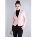 Kurzblazer IMPERIAL "IMP-J S24ABE" Gr. M (38), rosa Damen Blazer im Athleisure Look