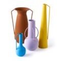 Pols Potten - Roman Vase, bunt matt (4er-Set)