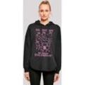 Kapuzenpullover F4NT4STIC "Fall Out Boy Pink Dog So Much Stardust", Damen, Gr. M, schwarz, Obermaterial: 100% Baumwolle, casual, oversize, Pullover, Premium Qualität