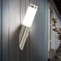 Außenlampe Wandleuchte Bewegungsmelder Edelstahl IP44 Außenbeleuchtung Außen Wand Fackel Lampe