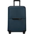 Hartschalen-Trolley SAMSONITE "MAGNUM, 69 cm" Gr. B/H/T: 48cm x 69cm x 30cm 82 l, blau (midnight blau), Polypropylen, unifarben, Koffer, Reisekoffer Großer Koffer TSA-Zahlenschloss Made in Europe