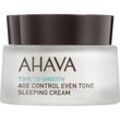 Ahava Gesichtspflege Time To Smooth Age Control Even Tone Sleeping Cream