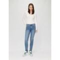 QS - Jeans Sadie / Skinny Fit / Mid Rise / Skinny Leg, Damen, blau, Größe 42/30