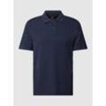 Slim Fit Poloshirt mit kurzer Knopfleiste Modell 'Prime'