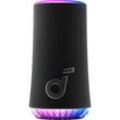 SOUNDCORE BY ANKER soundcore Glow Bluetooth Lautsprecher, Schwarz, Wasserfest