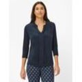 BRAX Damen Shirt Style CLARISSA, Blau, Gr. 34