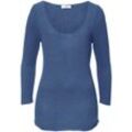 Pullover aus 100% Premium-Kaschmir Peter Hahn Cashmere blau