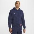 Paris Saint-Germain Club Nike Fußball-Hoodie aus French-Terry für Herren - Blau