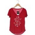 Hollister Damen T-Shirt, bordeaux, Gr. 34