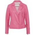 Lederjacke TALBOT RUNHOF X PETER HAHN pink