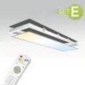 CCT LED Panel 120x30cm Einbauset 36W 3000K-6000K inkl. Fernbedienung und Einbaur...