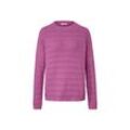 Pullover mit Ajour-Muster Rosa - Gr.: S