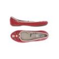 Tom Tailor Damen Ballerinas, rot, Gr. 38