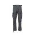 Cargohose ALPHA INDUSTRIES "Alpha Industries Men - Pants Squad Pant" Gr. 29, Normalgrößen, grau (vintage grau), Herren, Obermaterial: 98% Baumwolle, 2% Elastan, Futter: 100% Baumwolle, Hosen