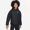 Nike Sportswear Jacke mit Kapuze und Synthetikfüllung für ältere Kinder - Schwarz