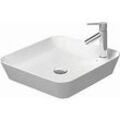 Duravit Cape Cod Aufsatzwaschtisch 2340460000 46 x 46 cm, weiss, mit Hahnloch, ohne Überlauf