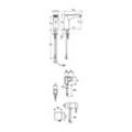 Schell Xeris E HD-K Elektronische Waschtischarmatur, Kaltwasser, Steckernetzteil, mid, Chrom 012080699