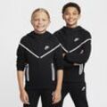 Nike Sportswear Tech Fleece reflektierende Kapuzenjacke (ältere Kinder, Jungen) - Schwarz