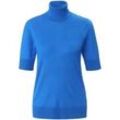 Rollkragen-Pullover Peter Hahn blau, 50