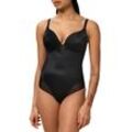 Shaping-Body TRIUMPH "True Shape Sensation BSWP" Gr. 90, Cup B, schwarz (black) Damen Bodies Body mit Bügeln, Formt Bauch, Hüften und Po