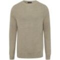 Rundhals-Pullover Louis Sayn beige