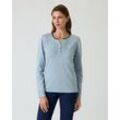 Glow Pullover mit Strass und Stickerei