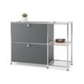 Tchibo Sideboard Metall »CN3« mit 2 Klappenfächern - Chrom