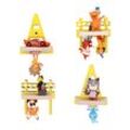 BOARTI Holz Baustelle Set Kinder Regal Toniebox Figuren Wandregal Tonies Musikbox