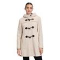 Dufflecoat GIL BRET Gr. 38, beige (beige melange) Damen Mäntel mit Wolle und Kapuze