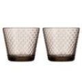 Iittala - Tundra Trinkglas 29 cl, leinen (2er-Set)