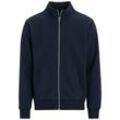 Herren Sweatjacke mit Stehkragen