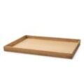 LindDNA - Even Teak Tablett Square L, Teak / Nupo natur