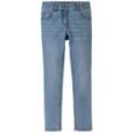 Mädchen Skinny-Jeans mit Used-Waschung