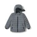 Reflektierende Kinder-Steppjacke - Silber - Kinder - Gr.: 86/92