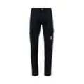 Cargohose ALPHA INDUSTRIES "Alpha Industries Men - Pants Petrol Patch Pant" Gr. 31, Normalgrößen, schwarz (black) Herren Hosen