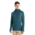 Icebreaker ZoneKnit™ Merino Zip-Hoodie - Mann - Green Glory/loden - Größe S