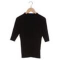 Comma Damen T-Shirt, schwarz, Gr. 36