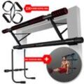 KESSER® 4in1 Premium Klimmzugstange inkl. DIP-Station & Power Ropes , klappbare Türreck, sichere Türrahmen einhängen, Montage zu Hause ohne Schrauben , Pull Up Bar