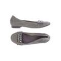 Tamaris Damen Ballerinas, grau, Gr. 40