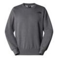 Sweatshirt THE NORTH FACE "M SIMPLE DOME CREW" Gr. XL, grau (tnf medium grey heather) Herren Sweatshirts