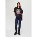 QS - Jeans Sadie / Skinny Fit / Mid Rise / Skinny Leg, Damen, blau, Größe 34/30