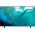 E (A bis G) PHILIPS LED-Fernseher Fernseher schwarz (mattschwarz)