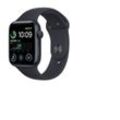 Apple Watch Series SE 2 (2022) GPS 40 mm - Aluminium Mitternacht - Sportarmband Schwarz