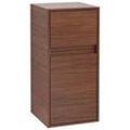 Villeroy und Boch Antheus Seitenschrank B06700PV 40 x 85 x 40 cm, links, American Walnut